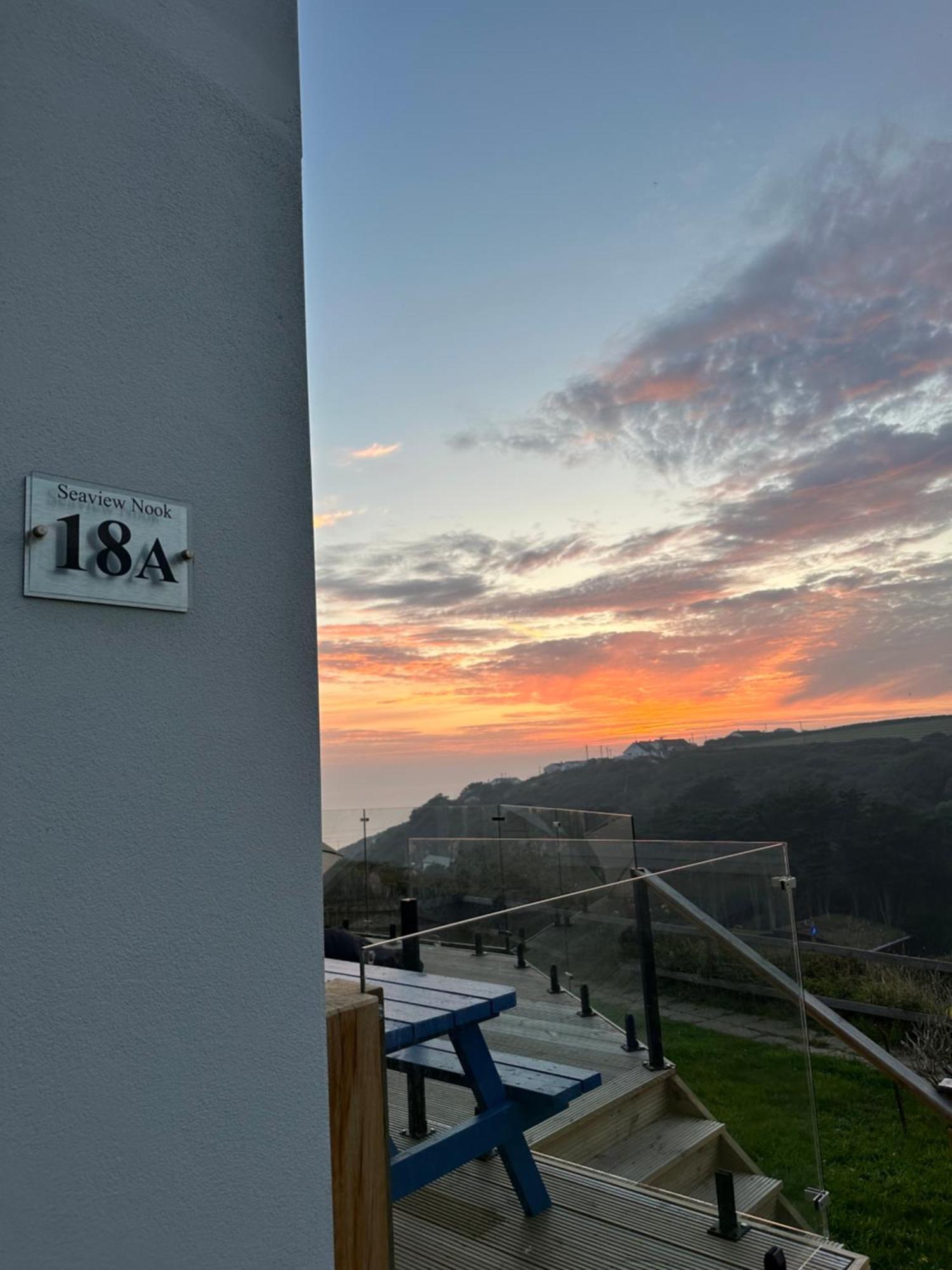 Sea View Nook Porthtowan Exterior foto
